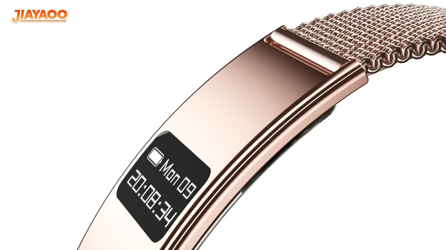 Ultradunne Smartwatch met 2,8 mm Behuizing, IPX8 Waterbestendigheid en Multifunctionele Gezondheidsfuncties