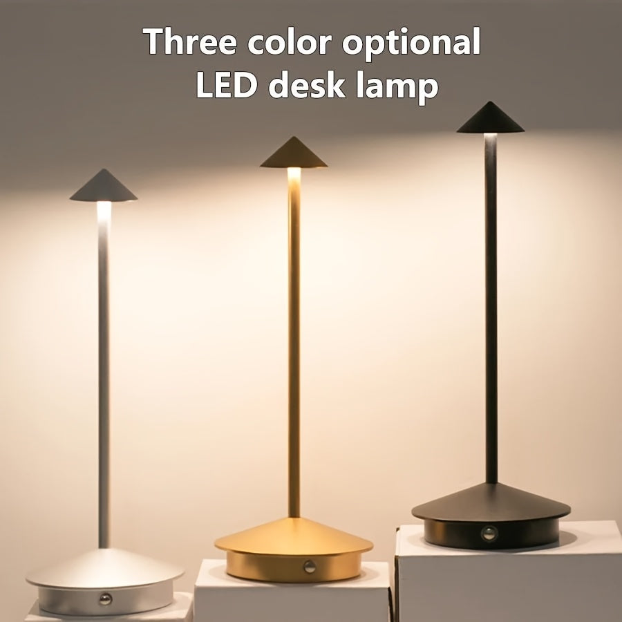 Lunaris Tafellamp – Draadloos LED Licht met Touchbediening