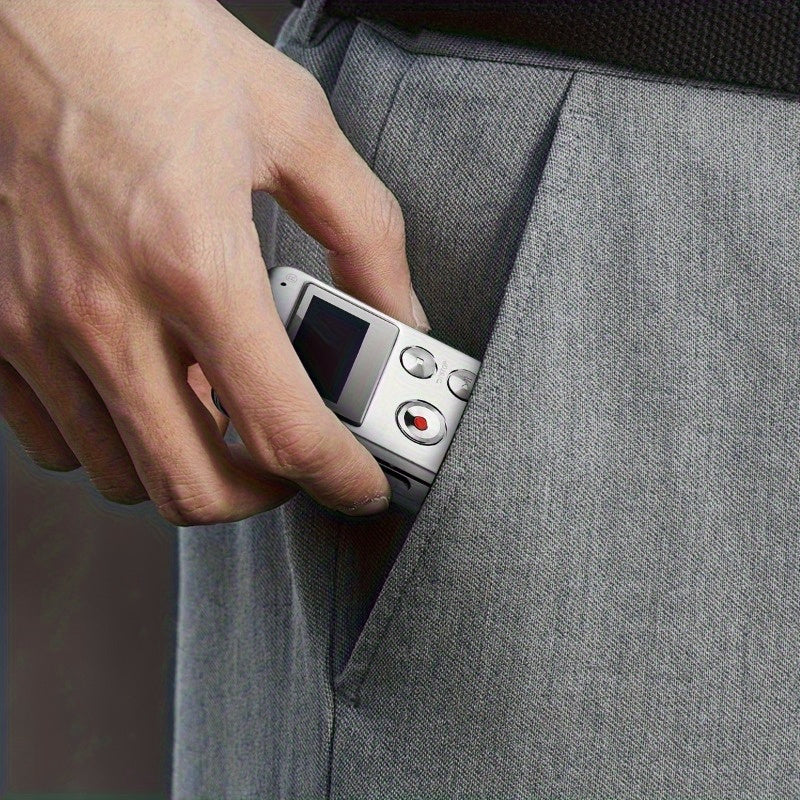 Digitale Spraakrecorder 8GB – MP3-speler & VAR-opnamefunctie