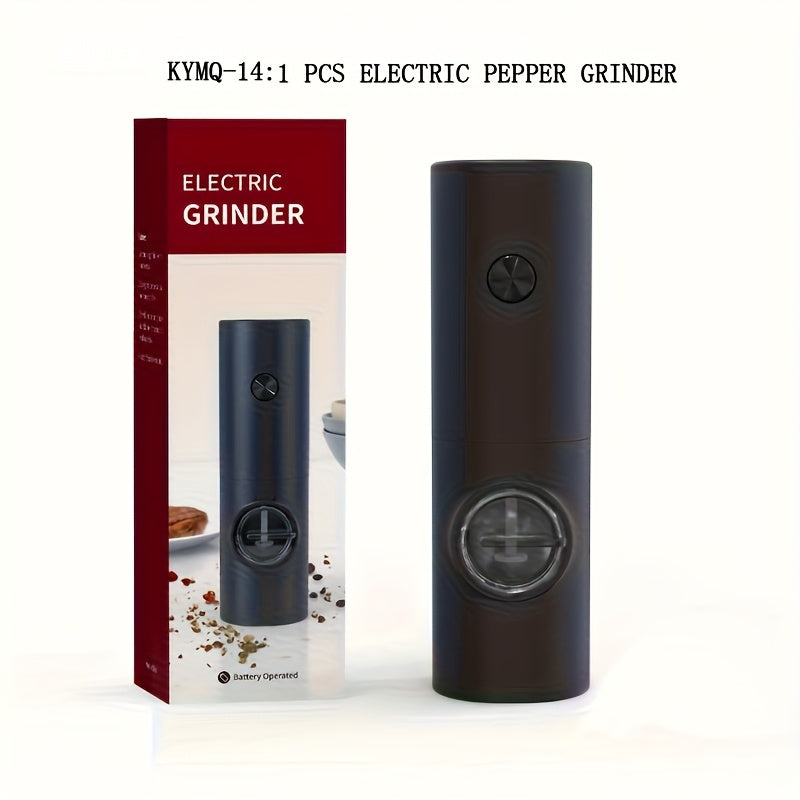 2 stuks elektrische peper- en zoutmolen met LED en verstelbare maalgraad