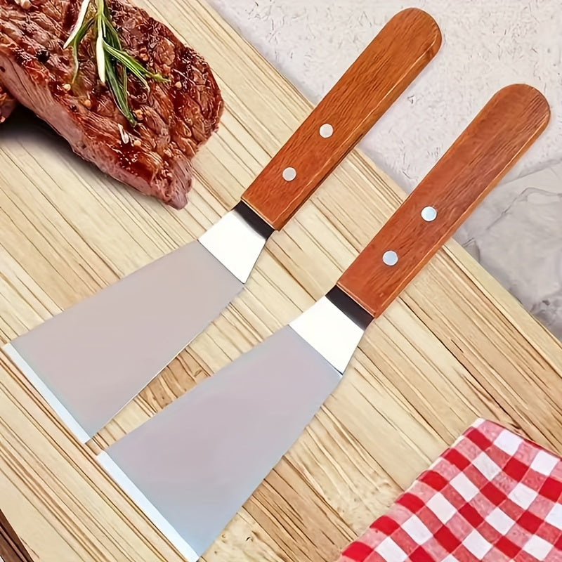 GrillMate Pro Spatel – Stevig Gereedschap voor BBQ, Bakvormen en Dagelijks Gebruik
