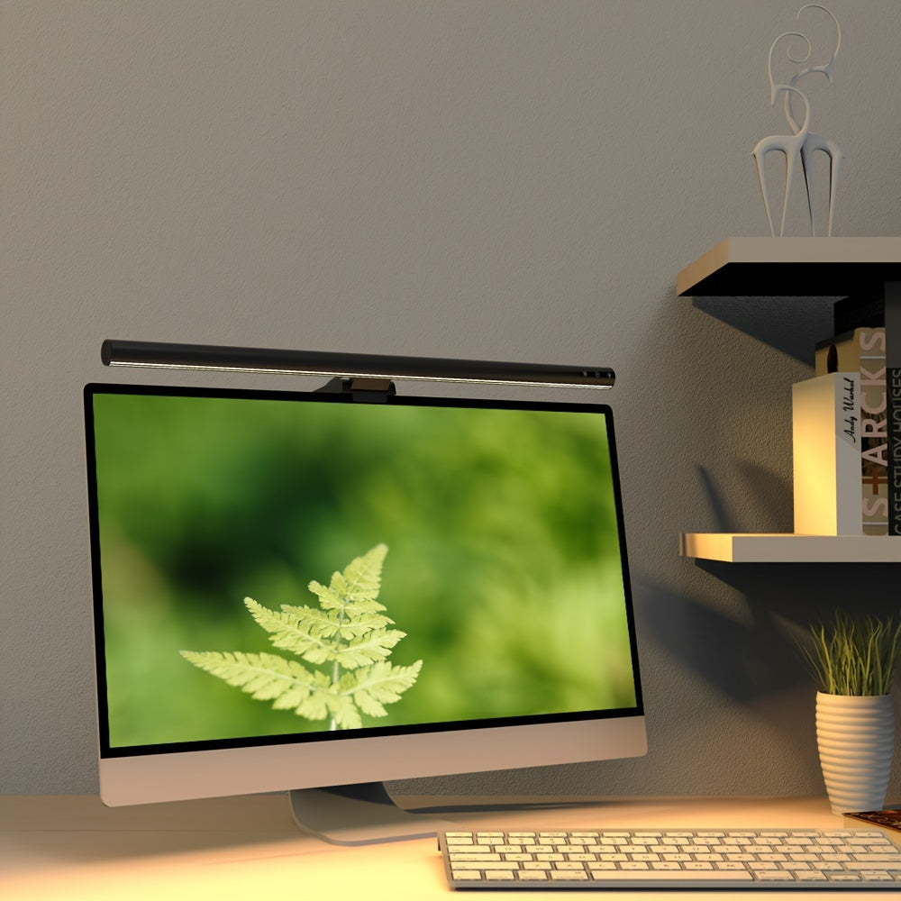 ScreenGlow Monitorlamp – Verstelbare LED Lichtbalk voor Comfortabel Werken & Gamen