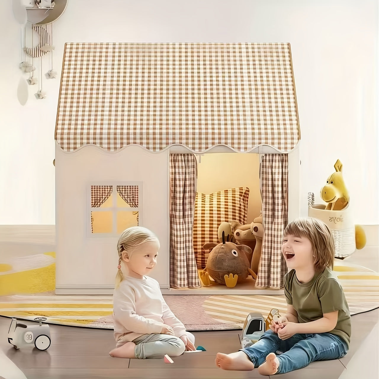 Speelkasteel Tent – Indoor & Outdoor Geheime Basis voor Kinderen