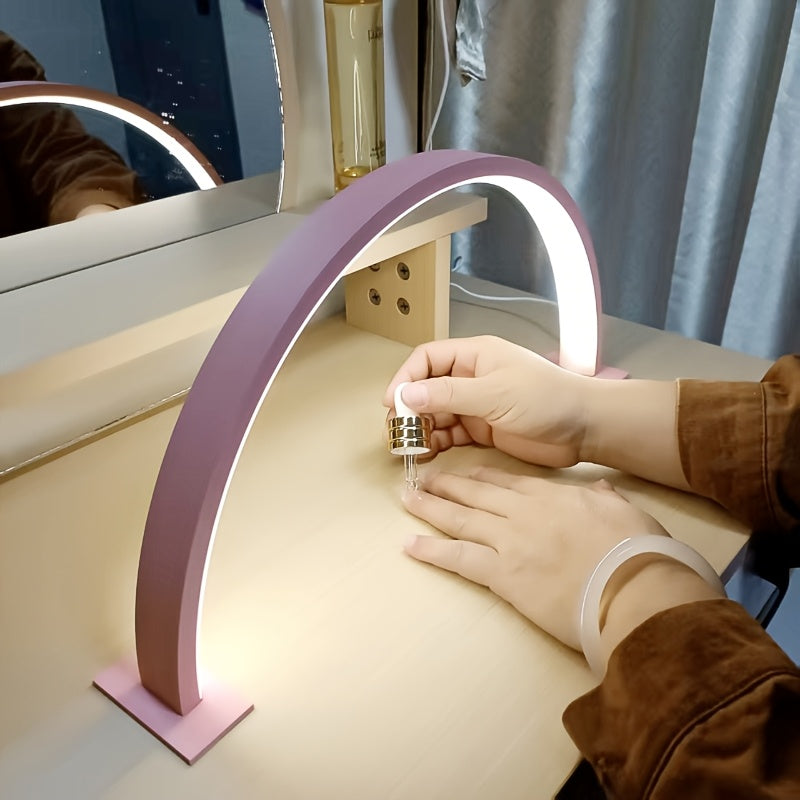 Boogvormige Ledlamp Met Moderne Kromming Voor Rustige En Heldere Werkverlichting