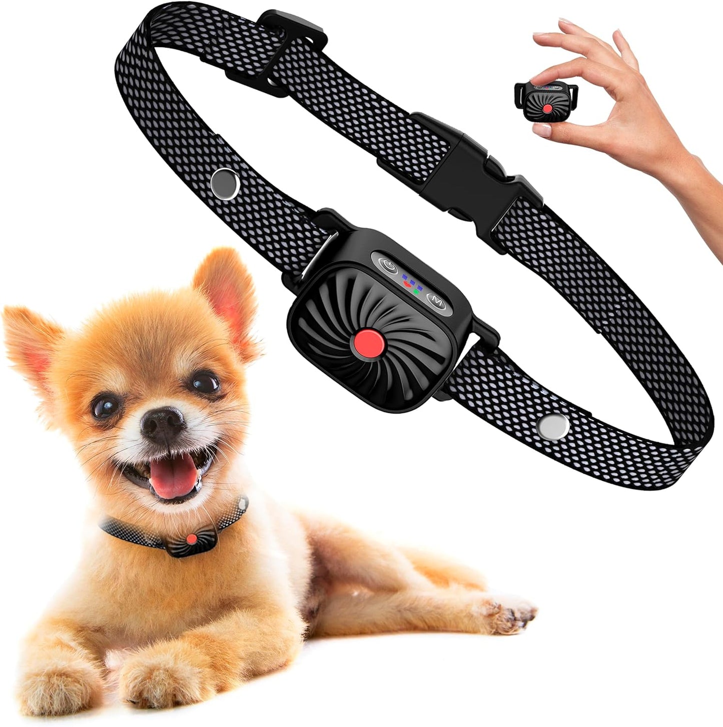 Training Halsband met Geluids‑ en Trilsignaal voor Kleine Honden