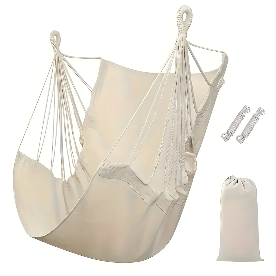 Hangstoel van Polyester-katoen voor Balkon en Tuin