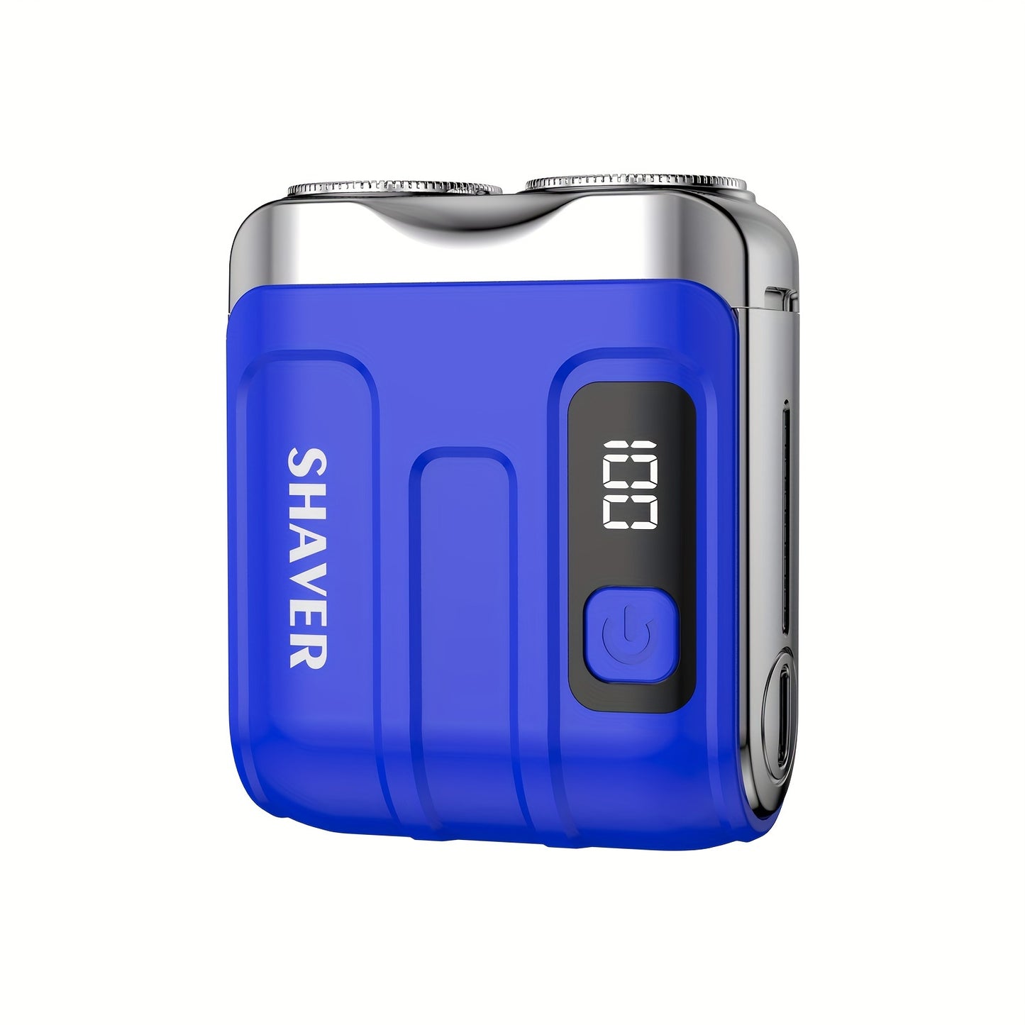 Mini Elektrisch Scheerapparaat – Dubbelbladig met LED Display en USB-oplaadset