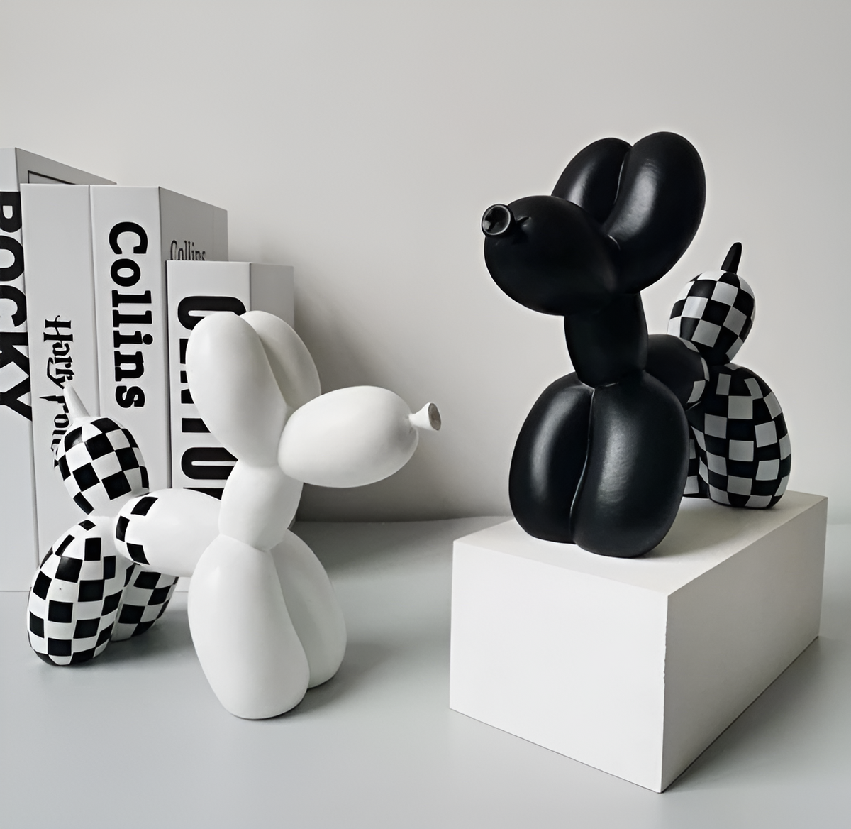 Ballonhond Decoratiebeeld Van Hars Voor Moderne En Speelse Interieurs