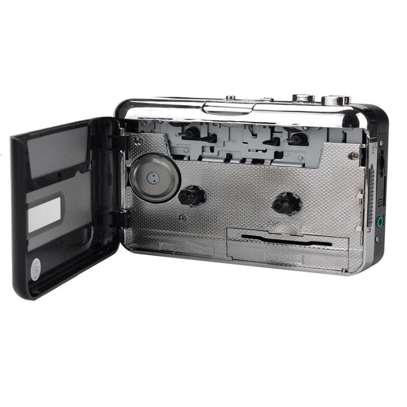 Draagbare cassette naar mp3 omzetter met usb opnamefunctie