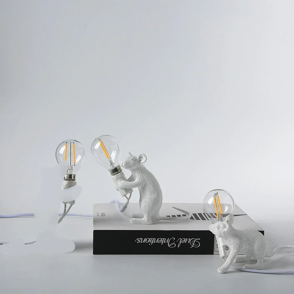 Muis Tafellamp Met Realistisch Ontwerp En Compact Formaat