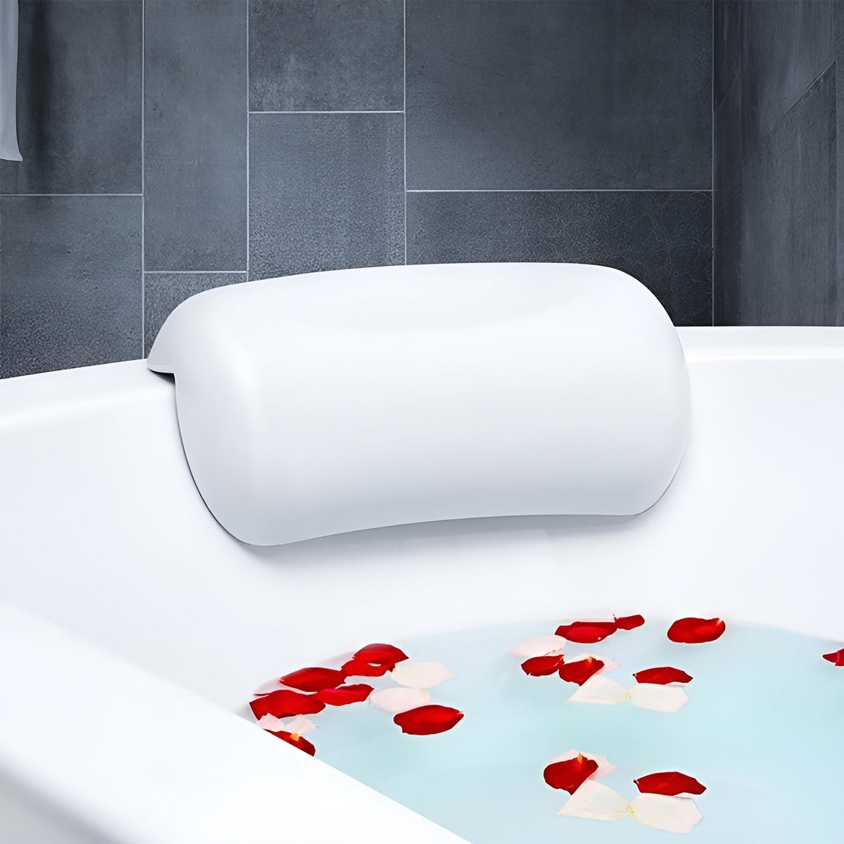 Ergonomisch Badkussen met Memory Foam en Zuignappen
