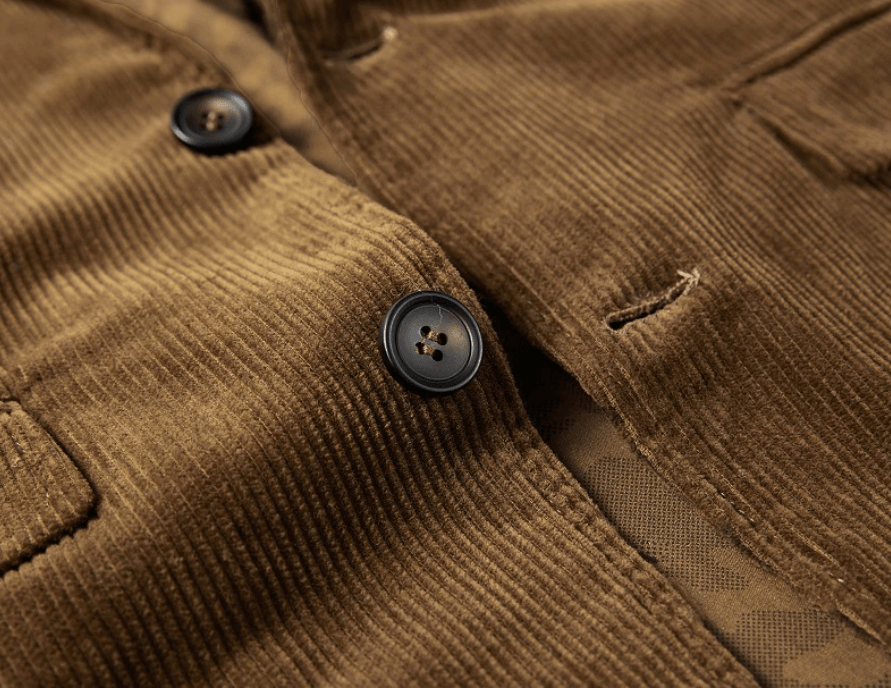 Heren Corduroy Blazer met Klassieke Pasvorm