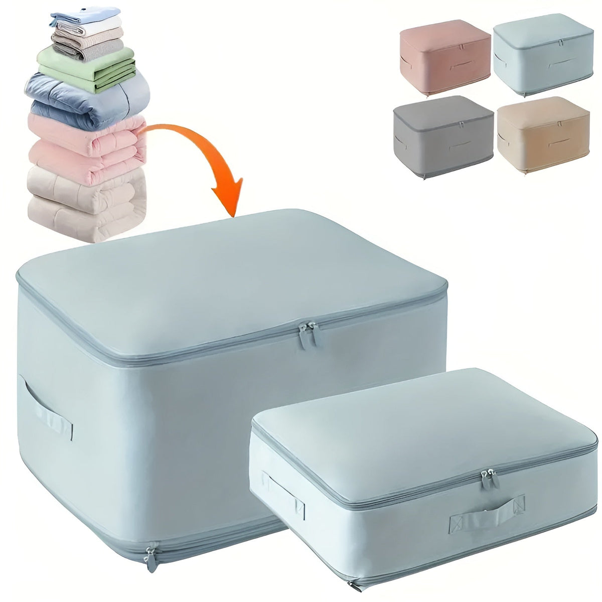Compressie Opbergtas Voor Ruimtebesparende Kledingopslag