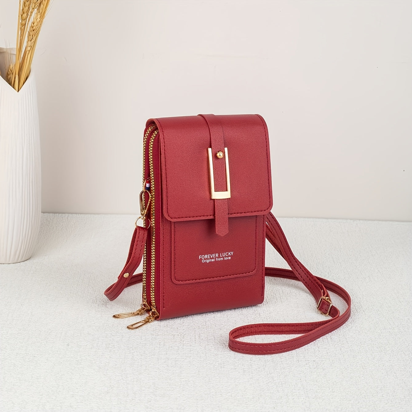 Modieuze Schuine Crossbodytas met Sleutelvak
