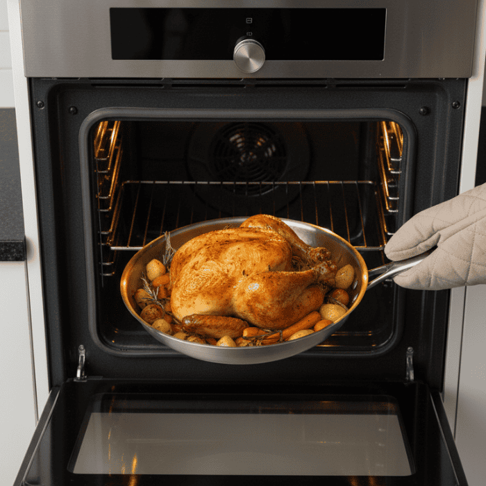 Titanen Koekpan Zonder Coating