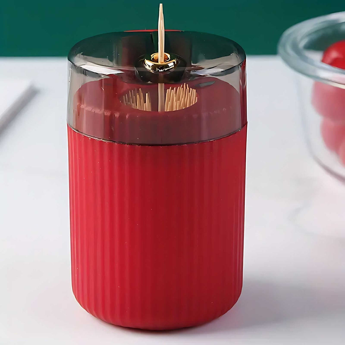 Automatische Tandenstokerhouder met Pop-up Mechanisme