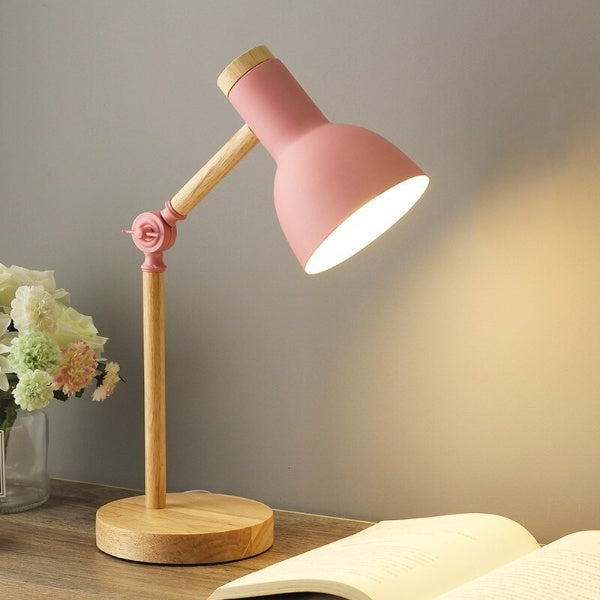 Moderne Tafellamp met Verstelbare LED‑Arm voor Binnengebruik