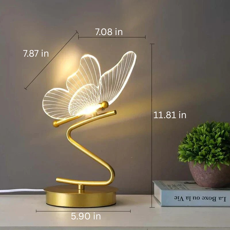 LED Tafellamp IJzer Acryl Modern Compact Ontwerp