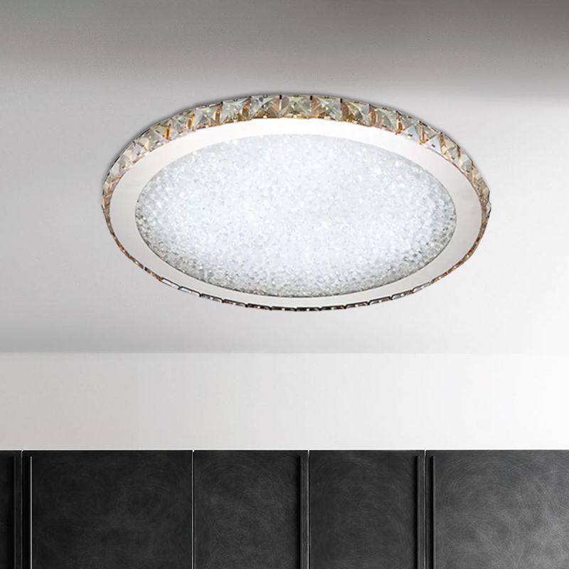 Moderne Kristallen LED Plafondlamp met Sprankelend Design