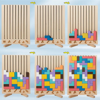 Houten Puzzelbord Voor Rustgevende En Creatieve Pauzemomenten