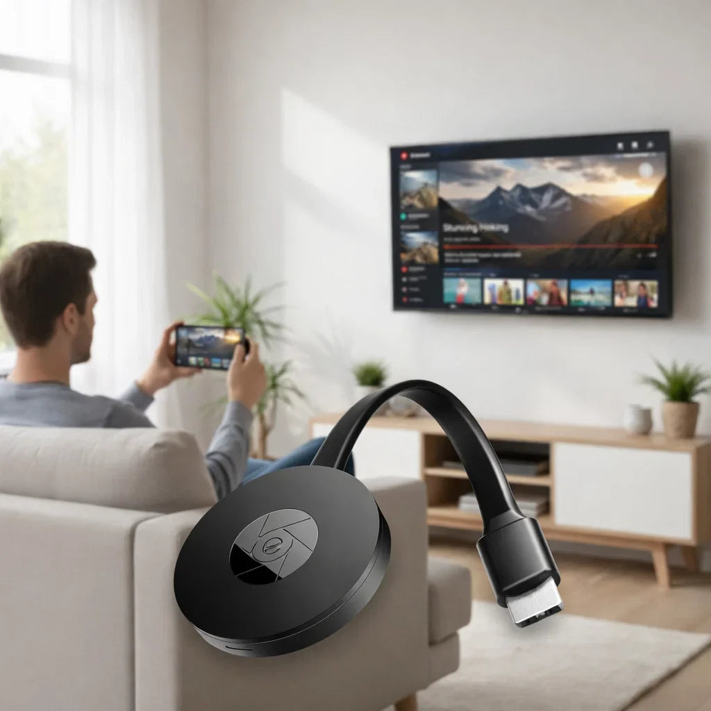 Mirroradapter Voor Direct En Draadloos Spiegelbeeld Naar Tv En Monitor
