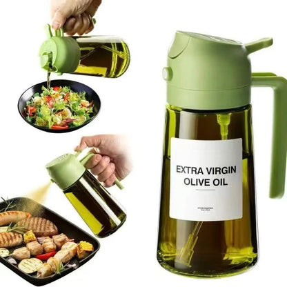 Olie Sprayfles Met Gietfunctie En Lekvrij Ontwerp Voor Dagelijks Koken