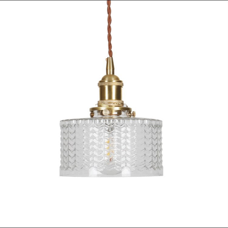 Japanse Hanglamp Met Ronde Glaskap En Warme LED Sfeerverlichting