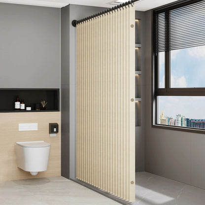 Vouwbare Doucheafscheiding met Magnetische Sluiting en Compact Ontwerp