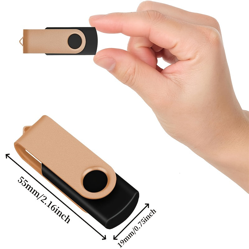 Altijd Gegevens bij de Hand – USB Swivel Set voor Werk & Cadeau