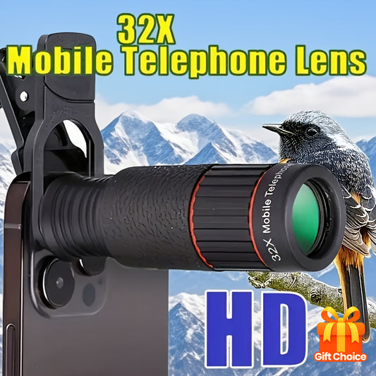 32x Zoom Telefoonlens voor Outdoor Avonturen