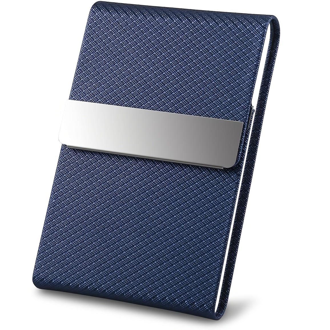 SteelGuard Visitekaartjeshouder – Zwart Carbon Design met RFID-bescherming
