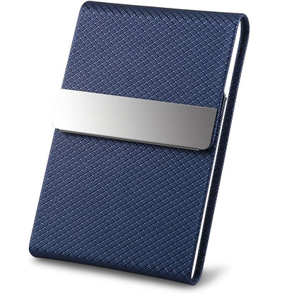 SteelGuard Visitekaartjeshouder – Zwart Carbon Design met RFID-bescherming