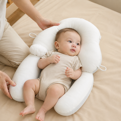 Ergonomisch Babykussen Met Zachte Ligzone En Omsluitende Randen
