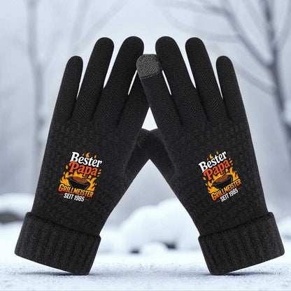 Beste Papa Grillmeester Sinds 1985 – Hittebestendige BBQ Grillhandschoen