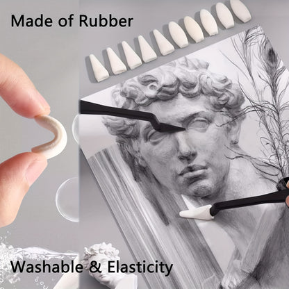 XREN Teken- & Schetspotloodset – 51-delig voor Kunstenaars & Beginners