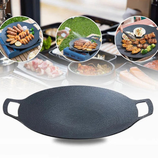 Veelzijdige Grillpan Voor Binnen- En Buitengebruik