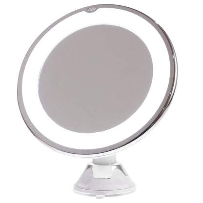 LED Make‑up Spiegel Met 10× Vergroting En 360° Rotatie