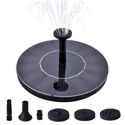 Zonnefontein Met Stil Waterpatroon En Automatische Werking