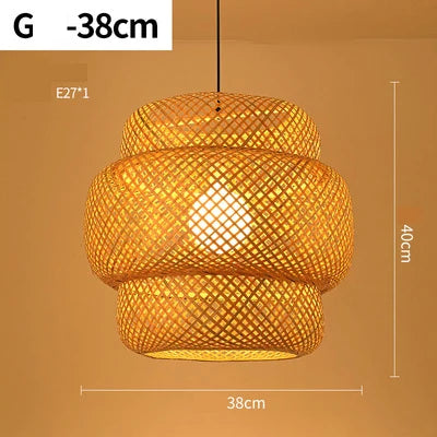 Handgemaakte Rotan Hanglamp Voor Natuurlijke Sfeer In Huis