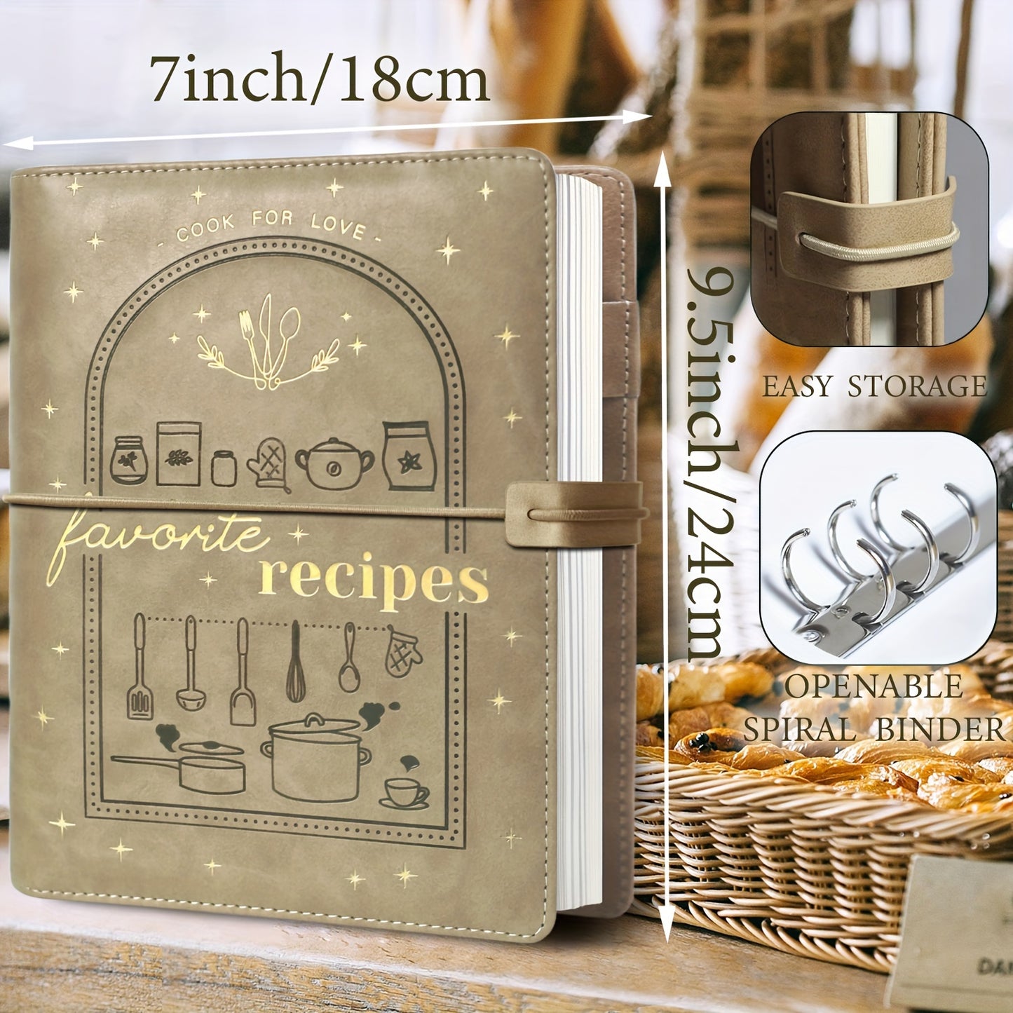 Koken met Herinnering – Waterdicht Receptenboek voor Familie & Inspiratie