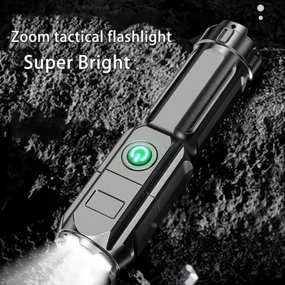 Xinrong Telescopische Zoombare Zaklamp – Compact & Draagbaar
