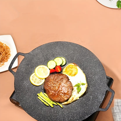 Grote IJzeren Bakplaat – Anti‑aanbak Barbecue Grill voor Buiten & Kamperen