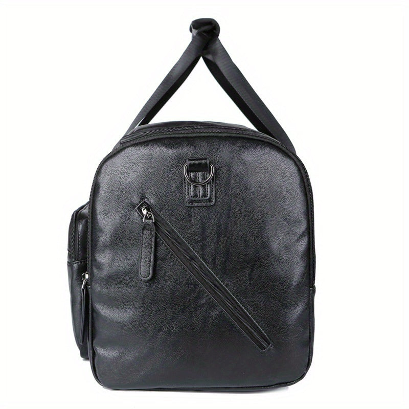 TravelForge PU Reistas – Vintage Volume voor Stijlvolle Reismomenten