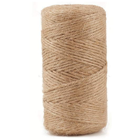 100m Jute Touw voor Tuinieren Cadeauverpakking en DIY
