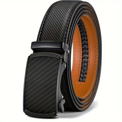BuckleForm Ratchet Riemenset – Slimme Stijl in Echt Leer