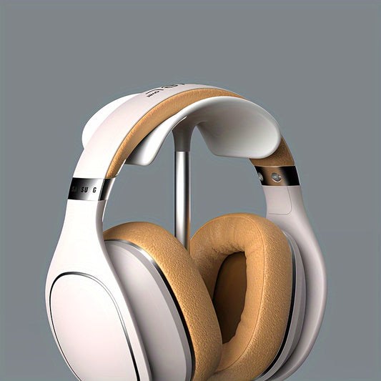 Stijlvolle hoofdtelefoonstandaard met aluminium steun – universele pasvorm en stabiele bureaubasis