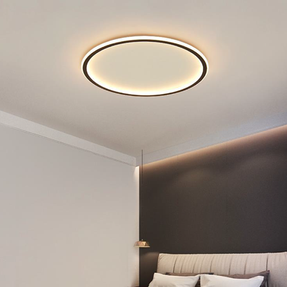 Ronde Plafondlamp Met Scandinavische Vorm En Zachte LED Verlichting