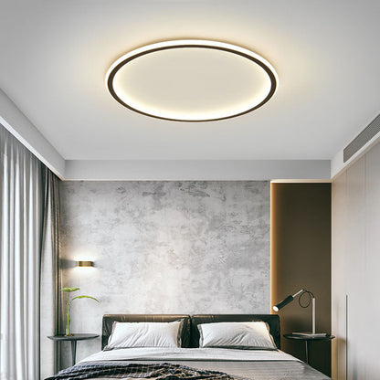 Ronde Plafondlamp Met Scandinavische Vorm En Zachte LED Verlichting