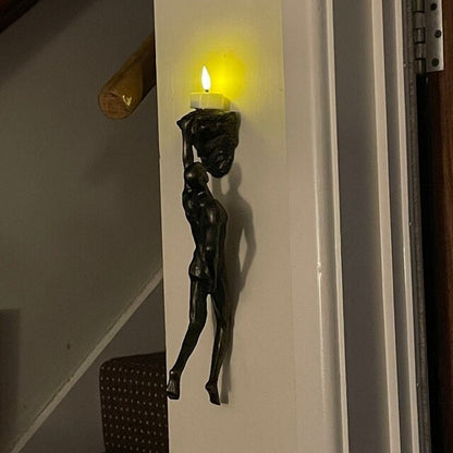 3D Klimmende Wandsculptuur Van Hars Voor Moderne En Creatieve Woondecoratie
