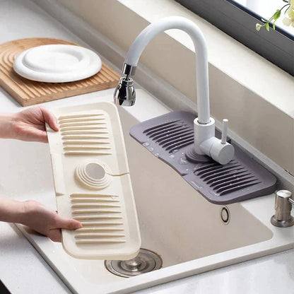 Zelfdrainerende Siliconen Kraanmat voor Keuken en Badkamer